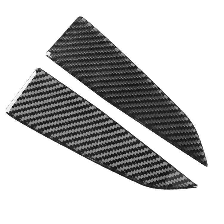 For Tesla Model 3 2023- 2pcs/Set Carbon Fiber Car Interior Door A-Pillar Decorative Sticker, Left...