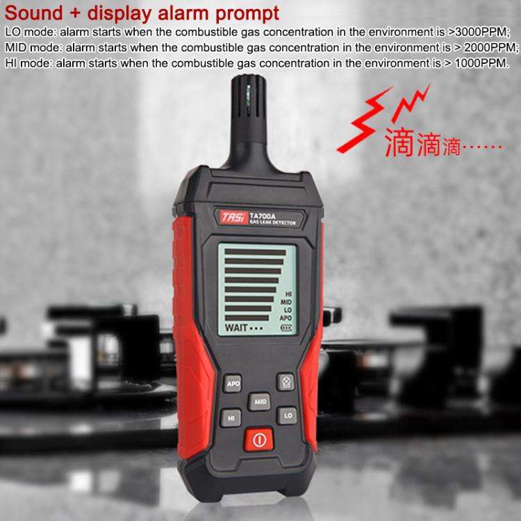 TRSI TA700A Combustible Gas Detector Portable Natural Gas Leak Measuring Meters