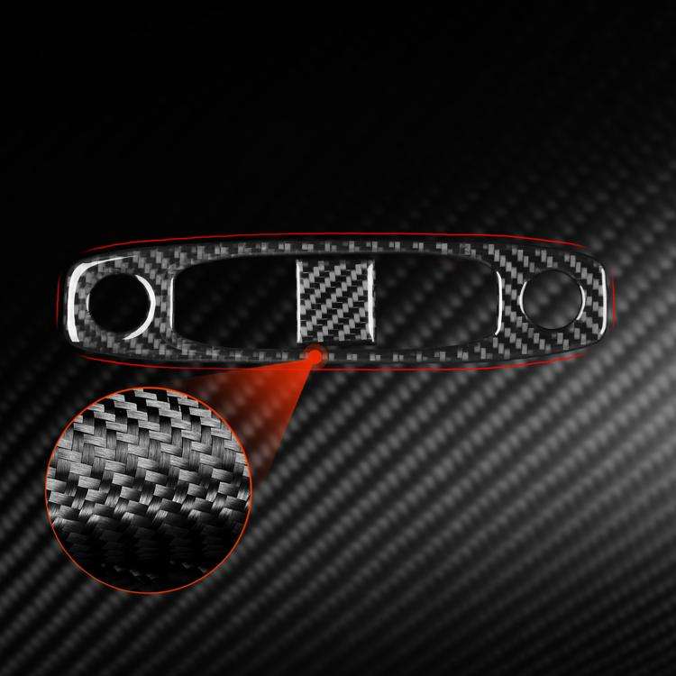 For Tesla Model 3 2019-2022 / Y 2019-2024 2pcs/Set Carbon Fiber Car Reading Light Panel Decorativ...