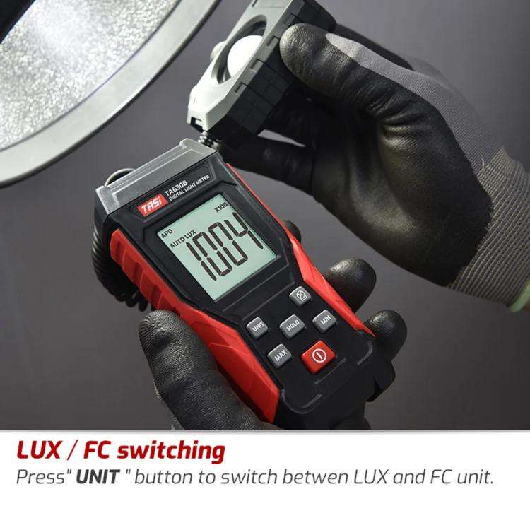 TRSI TA630B Separable Digital Lux Meter Light Brightness Measuring