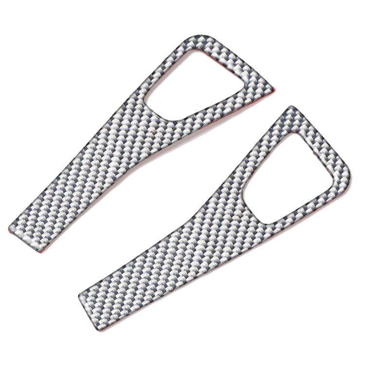 For Tesla Model 3 2017-2022 / Y 2020-2024 4pcs/Set Carbon Fiber Car Door Switch Panel Decorative ...