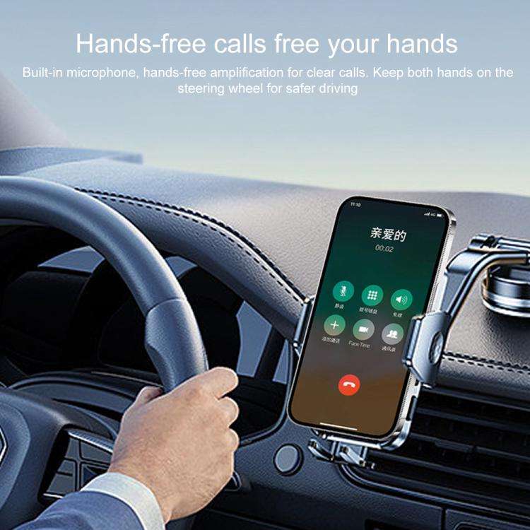 BOYI BY306 AUX Car FM Transmitter Wireless Bluetooth 5.3 Receiver(Black)