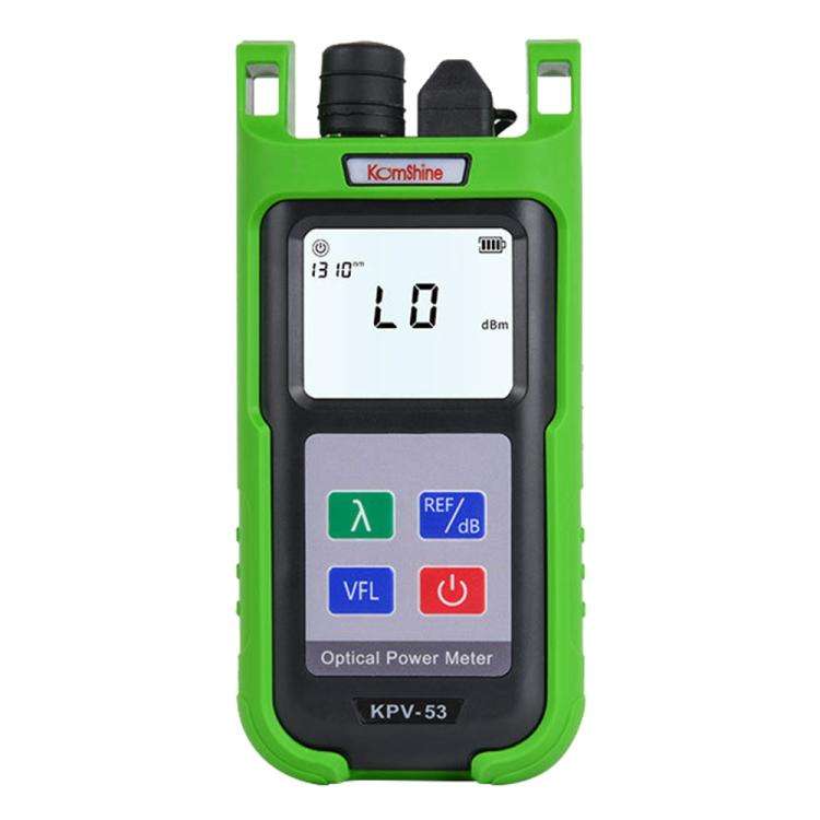 Komshine KPV-53 Optical Power Meter Fiber Loss Measuring Instrument, Model:KPV-53-C/-50dBm+26dBm