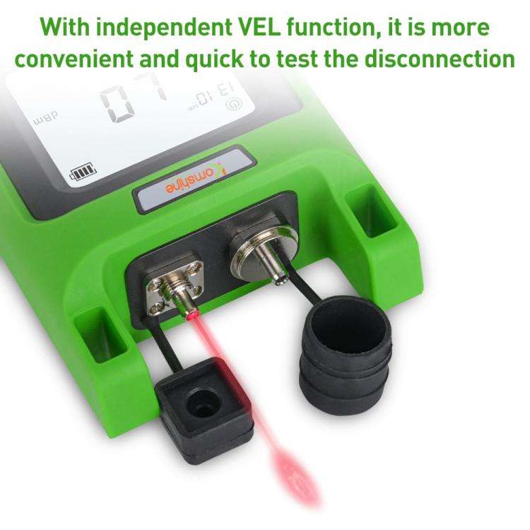 Komshine KPV-53 Optical Power Meter Fiber Loss Measuring Instrument, Model:KPV-53-C/-50dBm+26dBm