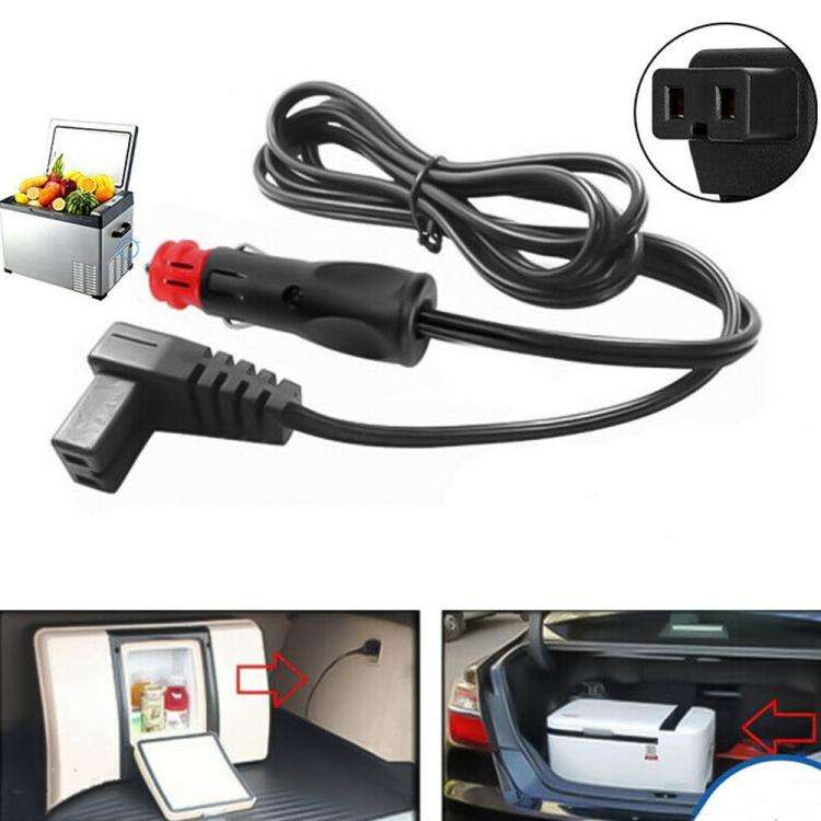 12V Car Refrigerator Compressor Extension Power Cable, 2m