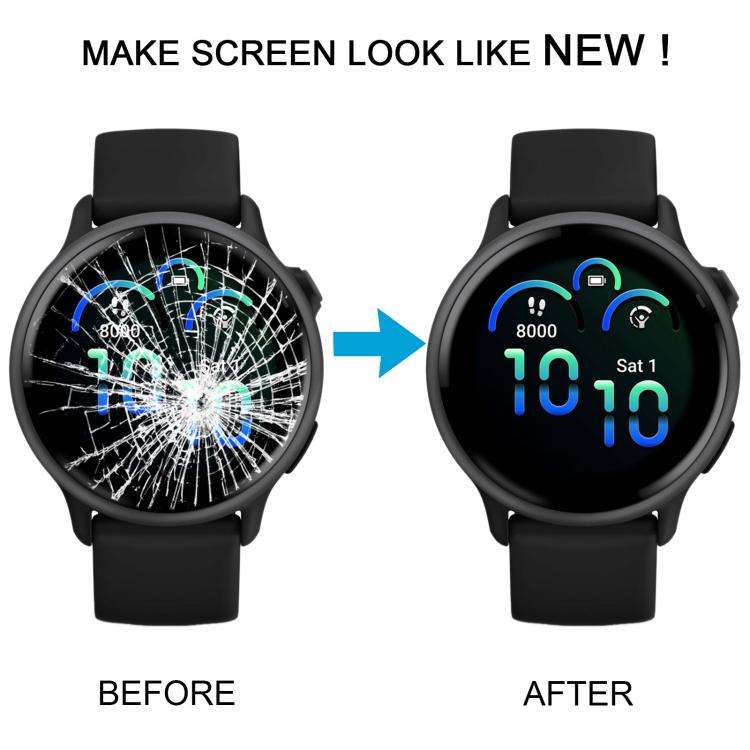 For Garmin Vivoactive 6 Original LCD Screen with Digitizer Full Assembly, Without NFC Sticker