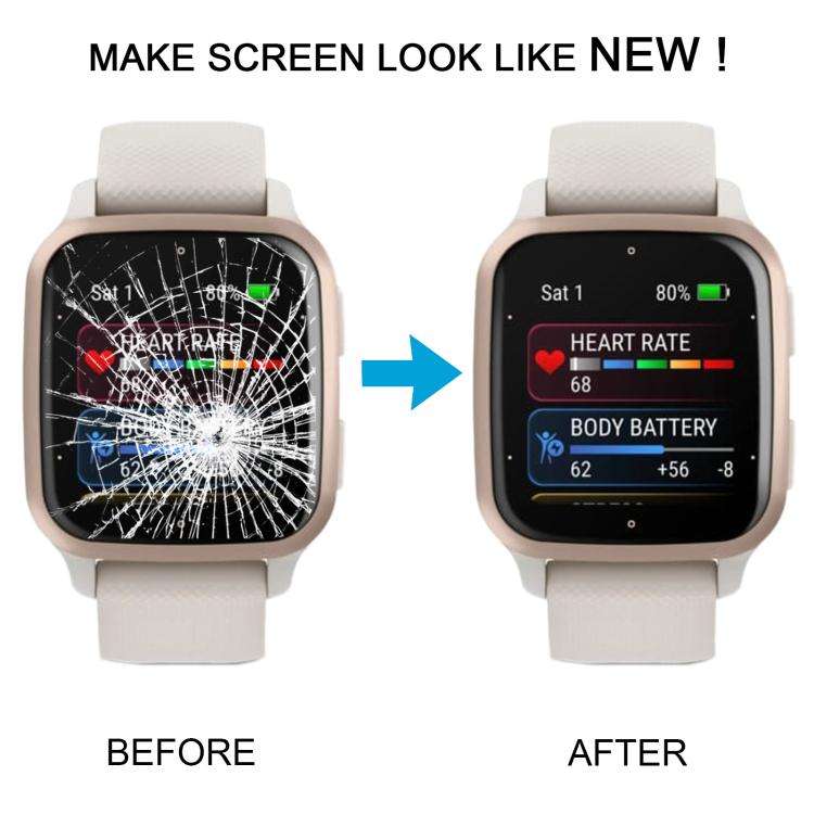 For Garmin Venu SQ 2 Original LCD Screen with Digitizer Full Assembly, Without NFC Sticker