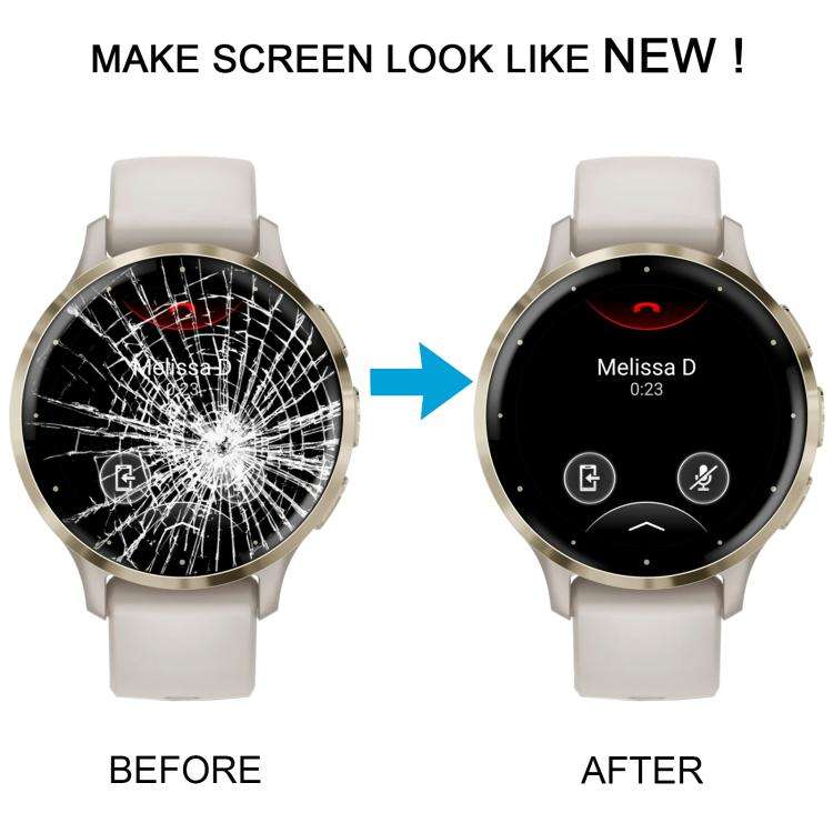 For Garmin Venu 3S Original LCD Screen with Digitizer Full Assembly, Without NFC Sticker