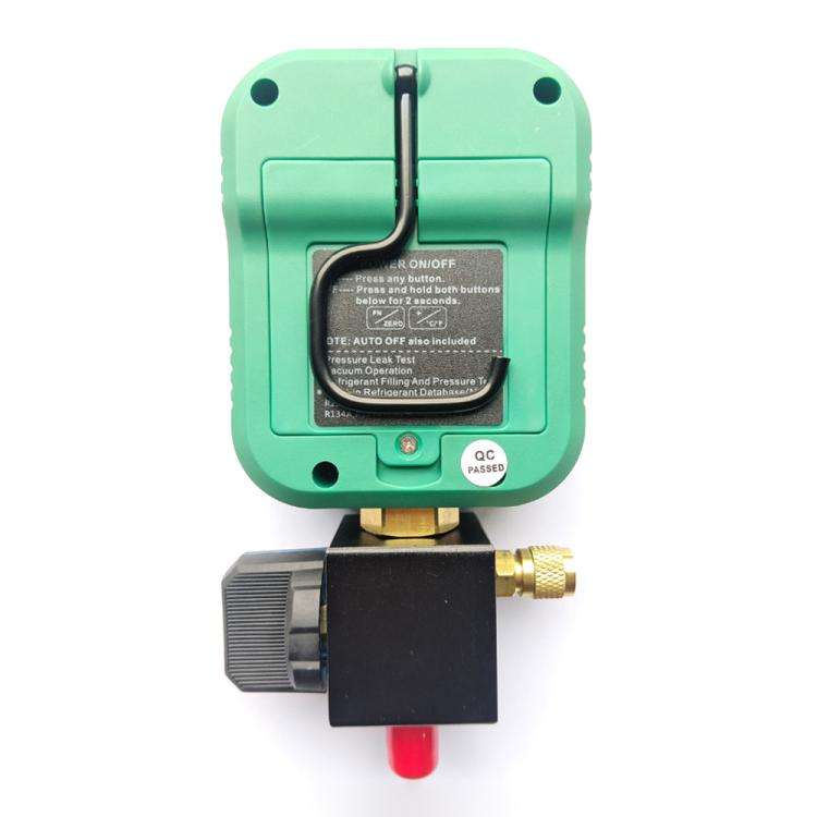 DUOYI DY519 Digital Manifold Gauge Air Conditioning Fluoride Meter(Green)