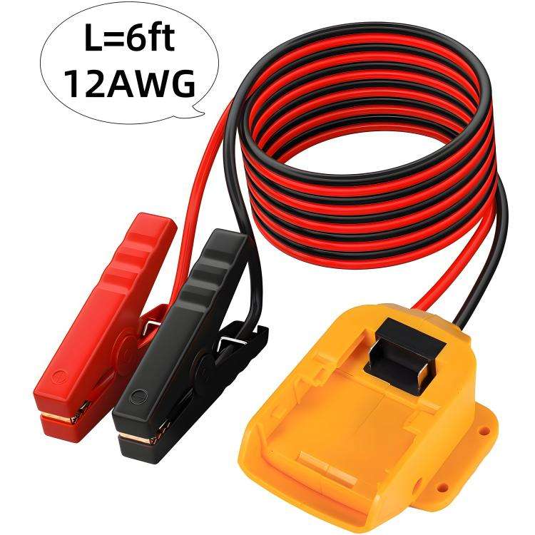 Car Jump Adapter for Battery Type-C for Dewalt