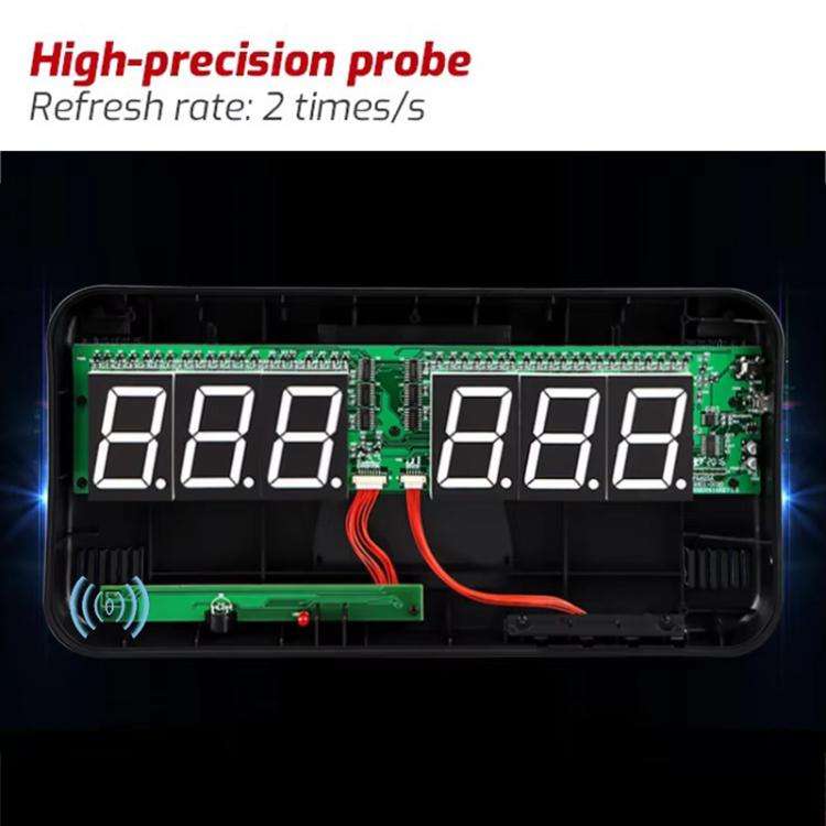 TRSI TA623A Industrial Wall-mounted Thermometer Hygrometer, Built-in Probe