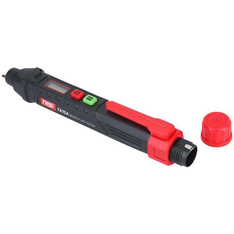 TASI TA15A Car Brake Fluid Detection Pen Brake Fluid Tester(Black Red)