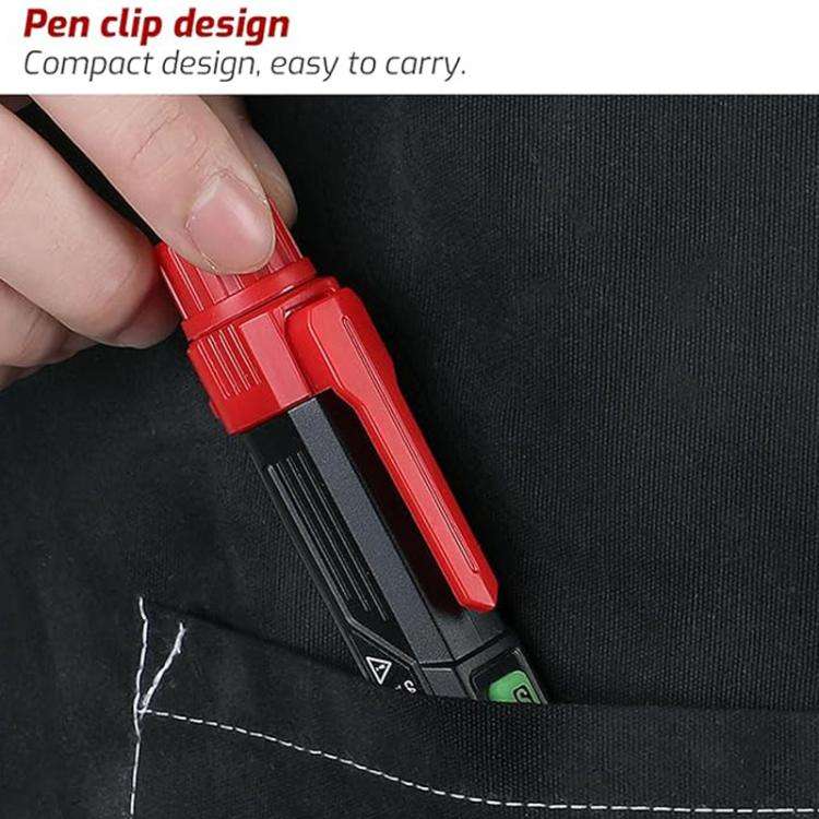 TASI TA15A Car Brake Fluid Detection Pen Brake Fluid Tester(Black Red)