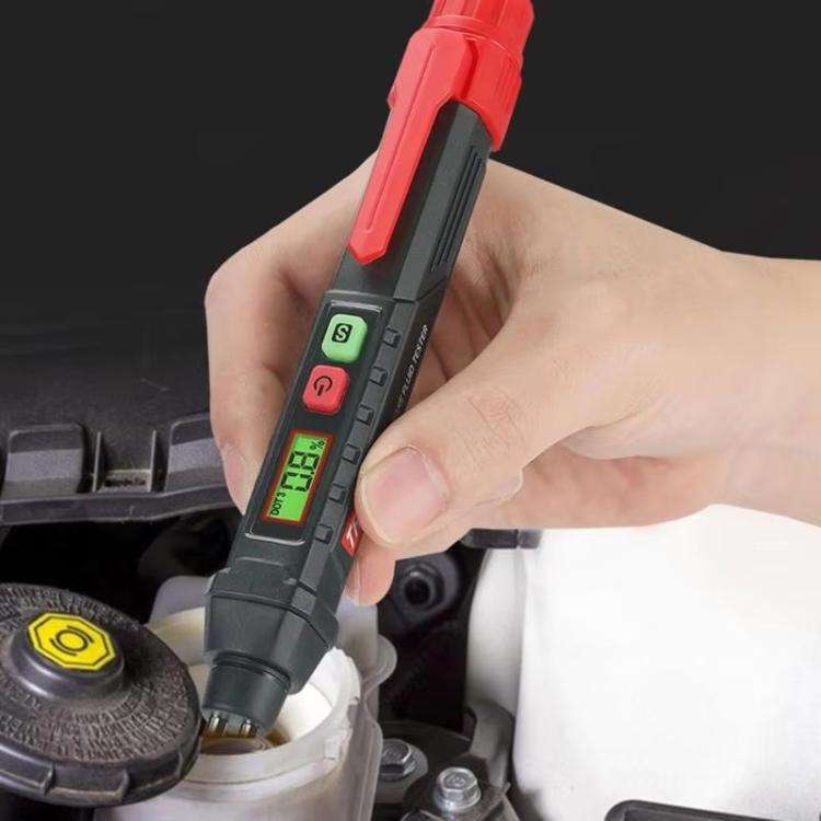 TASI TA15A Car Brake Fluid Detection Pen Brake Fluid Tester(Black Red)
