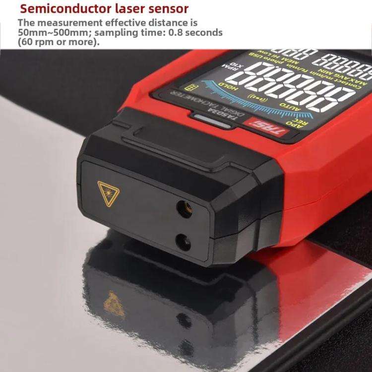 TASI Non-contact Portable Measuring Speed Meter Digital Display Laser Tachometer