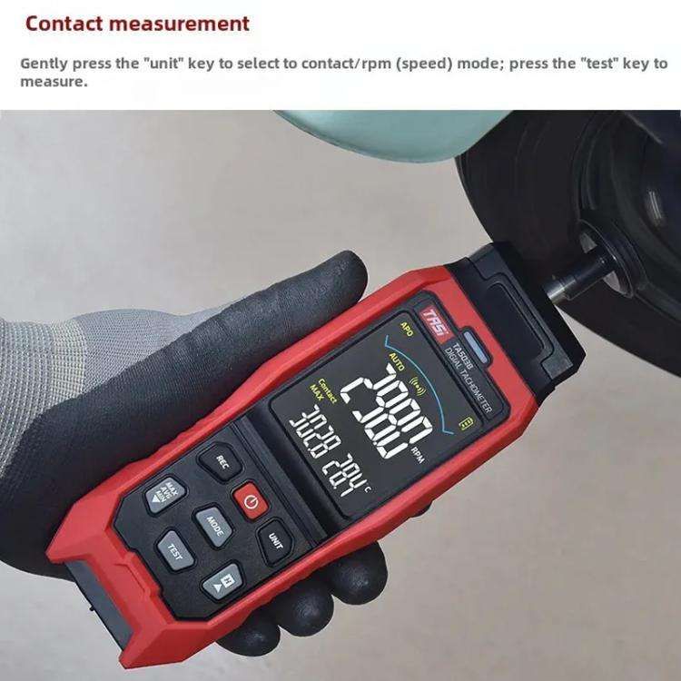 TASI Non-contact Portable Measuring Speed Meter Digital Display Laser Tachometer