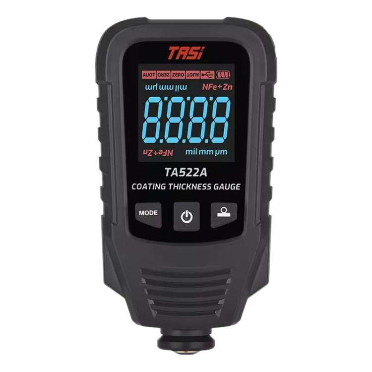 TASI TA522A Car Paint Film Meter Paint Surface Tester Coating Thickness Gauge(Black)