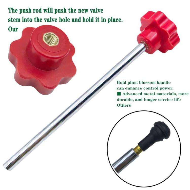 13pcs / Set Car Tire Repair Tool Valve Installation Tool Set(Red)