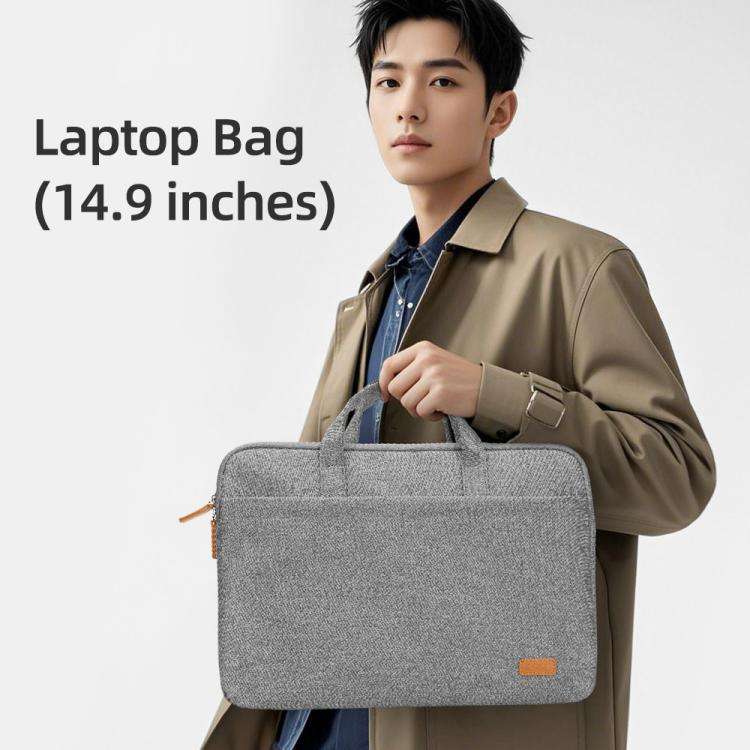 ROCK 14.9 inch Laptop Bag Handle Bag(Grey)