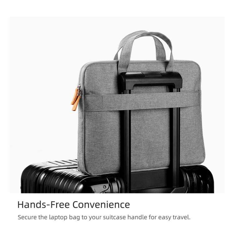 ROCK 14.9 inch Laptop Bag Handle Bag(Grey)