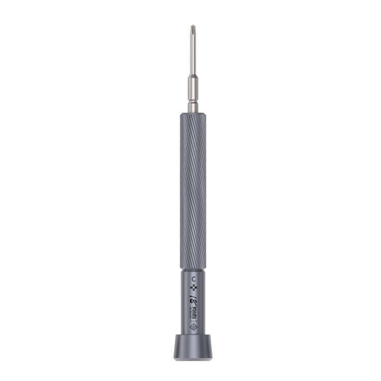 18 Kinds Precision Magnetic Super Hard Screwdriver, Model:C External Cross