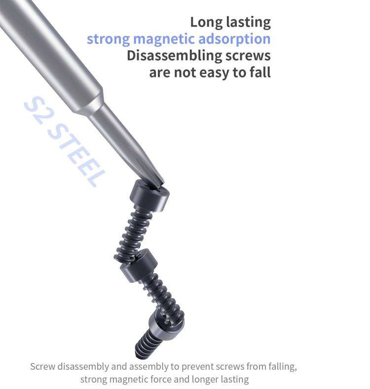 18 Kinds Precision Magnetic Super Hard Screwdriver, Model:C External Cross