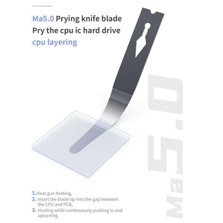 18 Kinds CPU NAND Chip Glue Removing Cleaning Repair Blades Kit