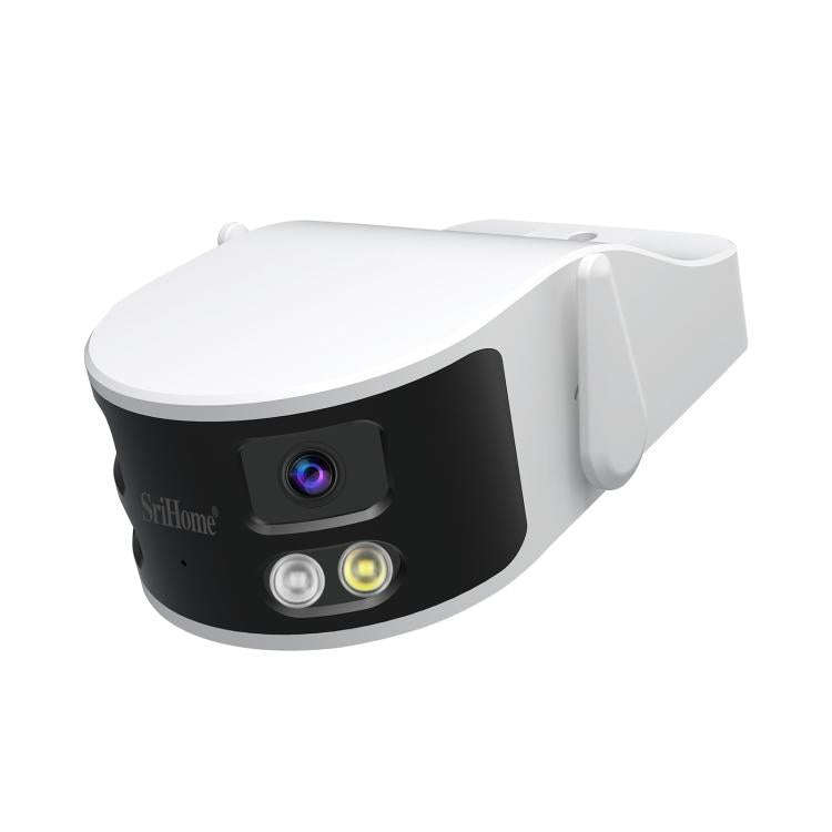 SriHome SH070 4MP Binocular Stitching Ultra-wide Angle Waterproof Camera Supports Full-color Nigh...