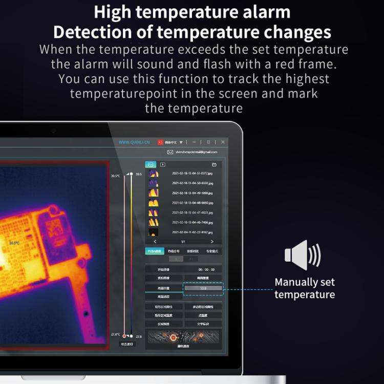 QianLi Super Cam Y 3D Infrared Thermal lmaging Analyzing Camera
