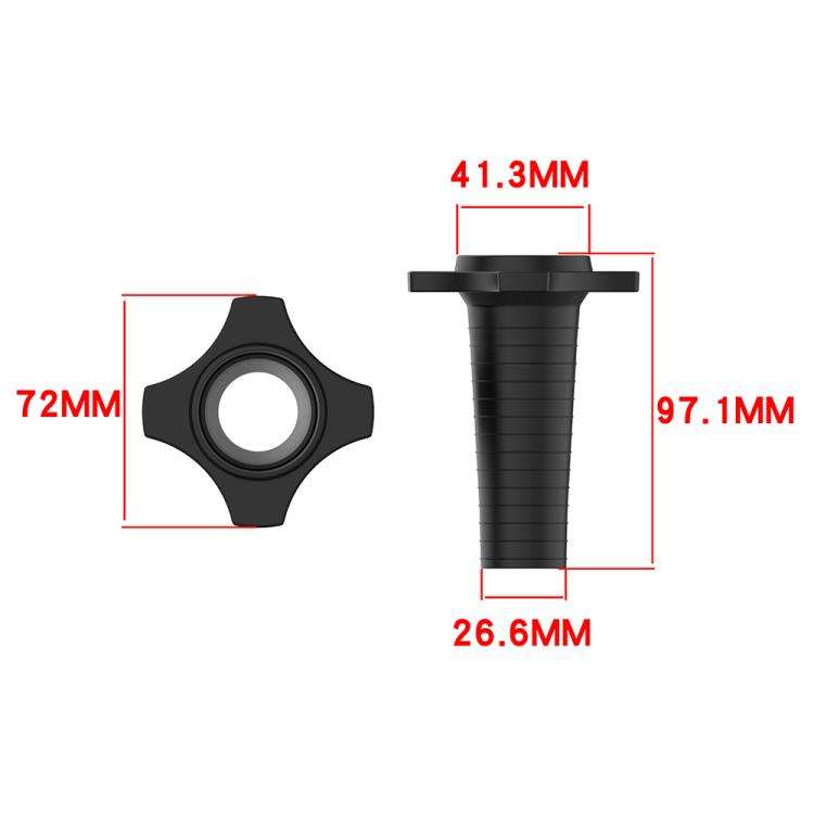 For Shure SM58 Without Switch Microphone Silicone Protective Cover(Dark Grey)