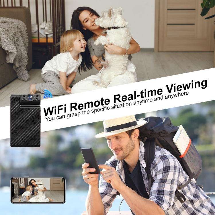 TN-5 1080P HD WIFI Mini Camera Video Recorder(Black)