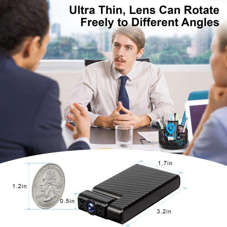 TN-5 1080P HD WIFI Mini Camera Video Recorder(Black)