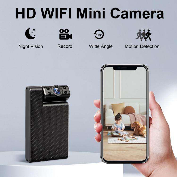 TN-5 1080P HD WIFI Mini Camera Video Recorder(Black)