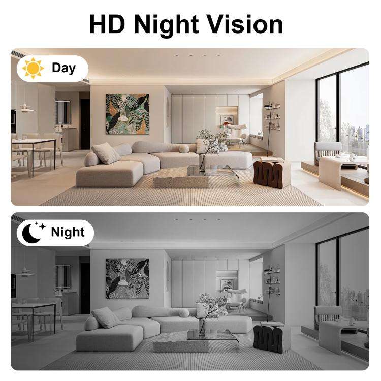 TN-5 1080P HD WIFI Mini Camera Video Recorder(Black)
