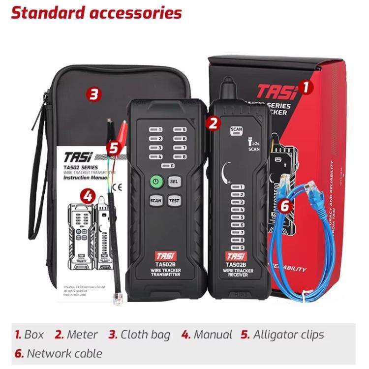 TASI TA502B Multi-function Network Cable Tester