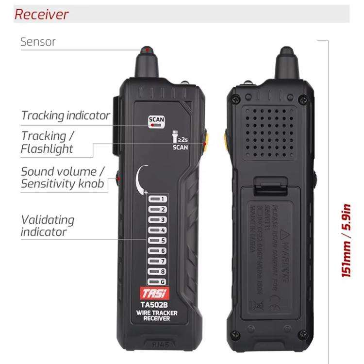 TASI TA502B Multi-function Network Cable Tester