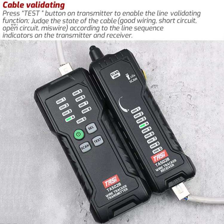 TASI TA502B Multi-function Network Cable Tester