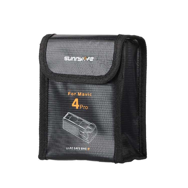 For DJI Mavic 4 Pro Sunnylife Battery Explosion-proof Safe Bag Protective Li-Po Safe Bag(For 2pcs...
