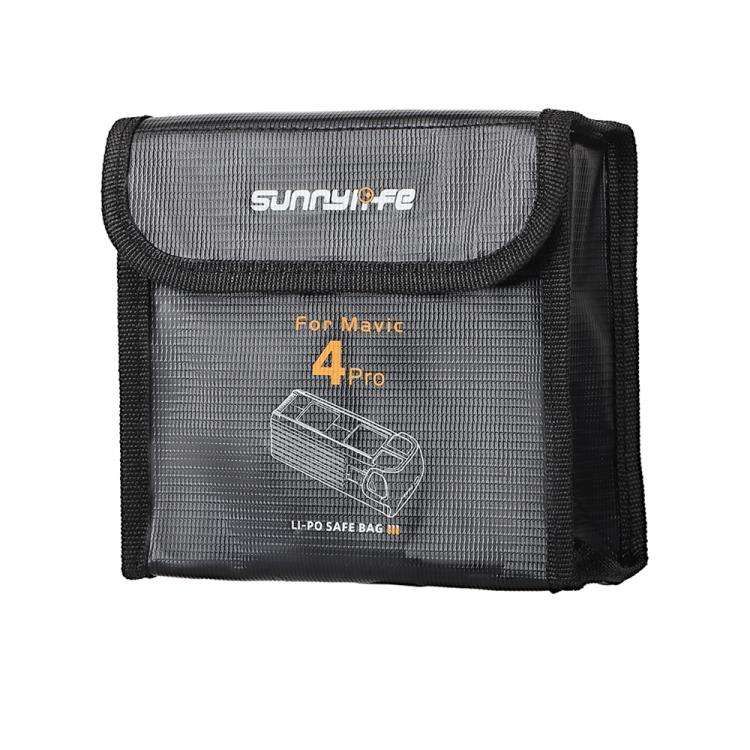 For DJI Mavic 4 Pro Sunnylife Battery Explosion-proof Safe Bag Protective Li-Po Safe Bag(For 3pcs...