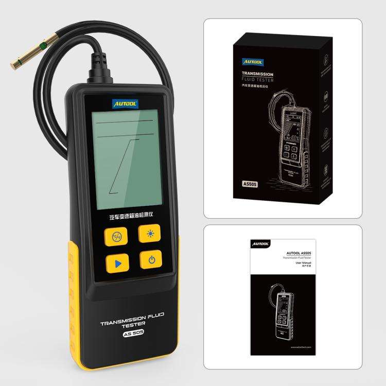 AUTOOL AS505 Car Gearbox Oil Test Detector Transmission Fluid Quality Diagnostic Tool(Black)