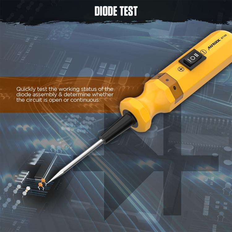 AUTOOL BT160 Car Multifunctional Electrical Circuit Tester Short Circuit Diagnostic Tool(Yellow)