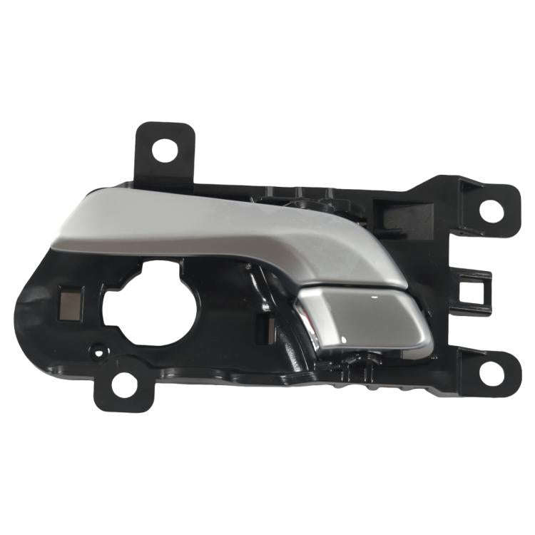 Car Left Front Door Inside Handle for Hyundai Sante Fe 2013-2018 82610-2W000(Black + Silver)