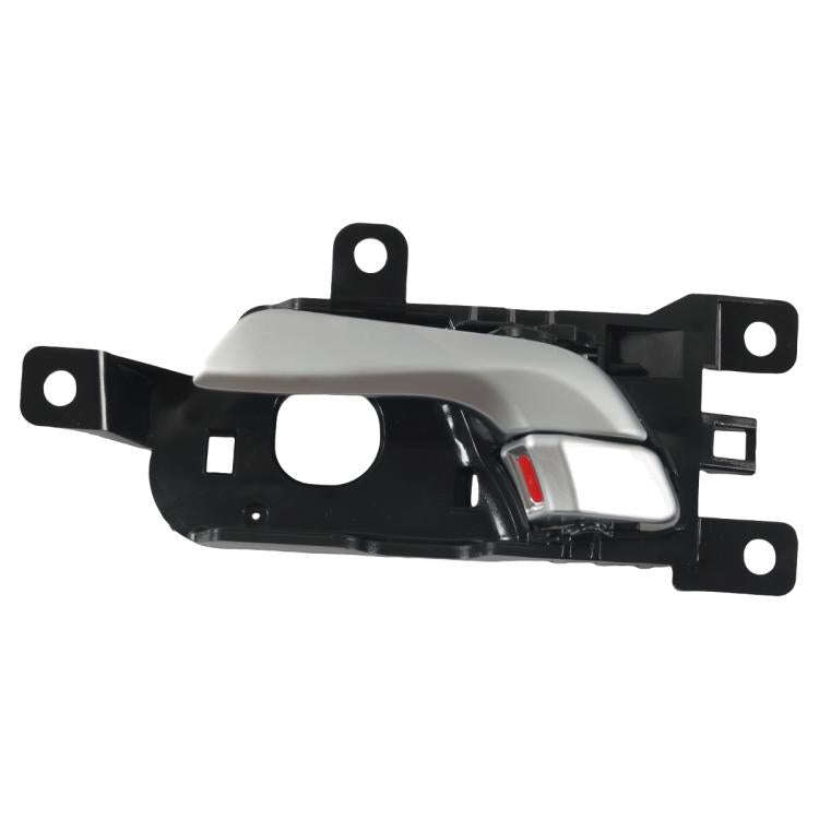 4pcs / Set Car Door Inside Handle for Hyundai Sante Fe 2013-2018(Black + Silver)
