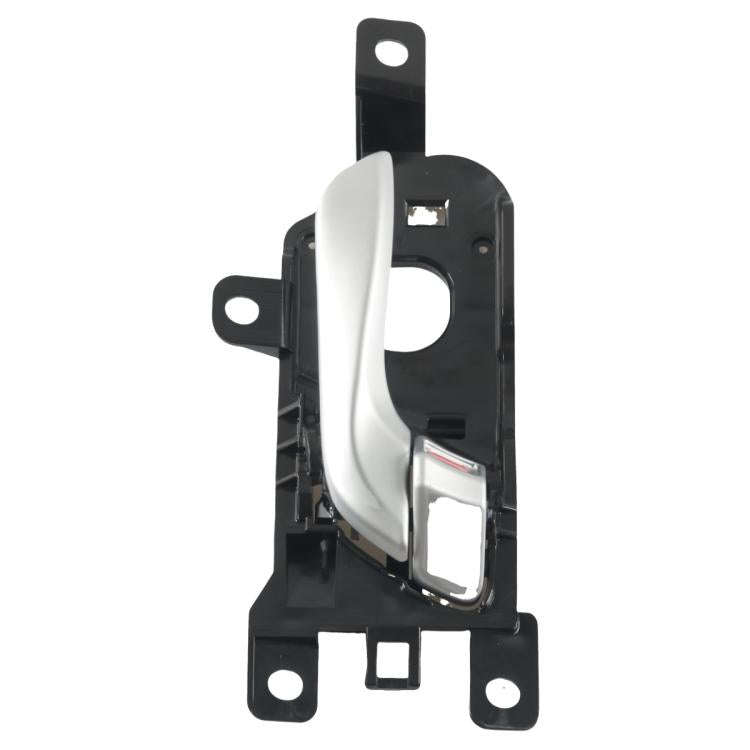 4pcs / Set Car Door Inside Handle for Hyundai Sante Fe 2013-2018(Black + Silver)