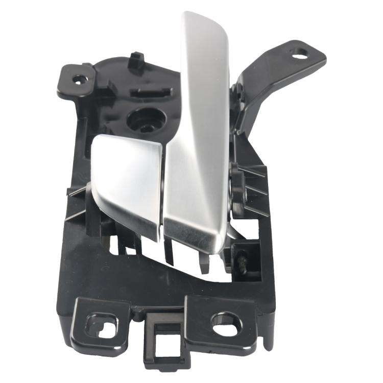Car Left Door Inside Handle for Hyundai Sonata 2015-2017 82610-C1010(Black + Silver)