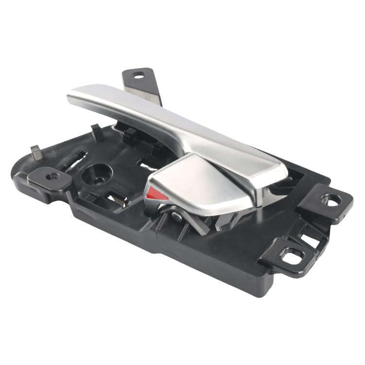 Car Left Door Inside Handle for Hyundai Sonata 2015-2017 82610-C1010(Black + Silver)