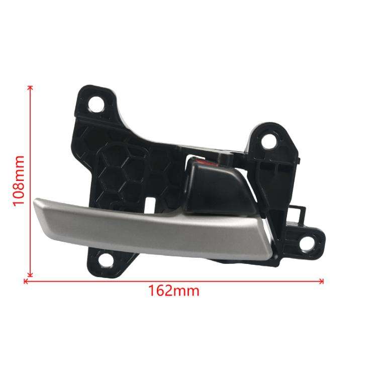 Car Right Door Inside Handle for Hyundai Elantra 2017-2020 82620-F2000(Black + Silver)