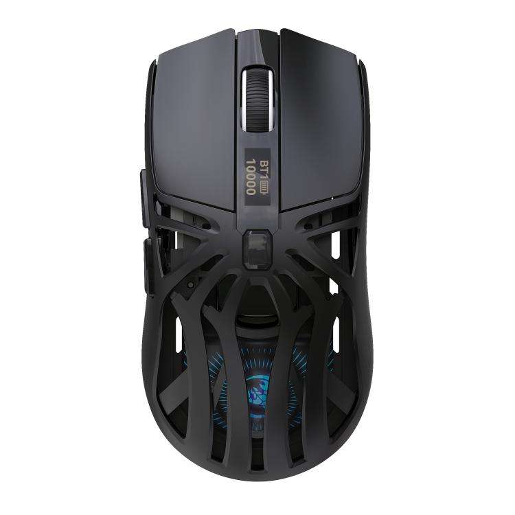 HXSJ T400 Tri-mode Rechargeable Wireless Mouse(Black)