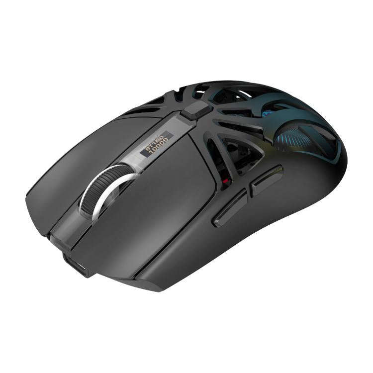 HXSJ T400 Tri-mode Rechargeable Wireless Mouse(Black)