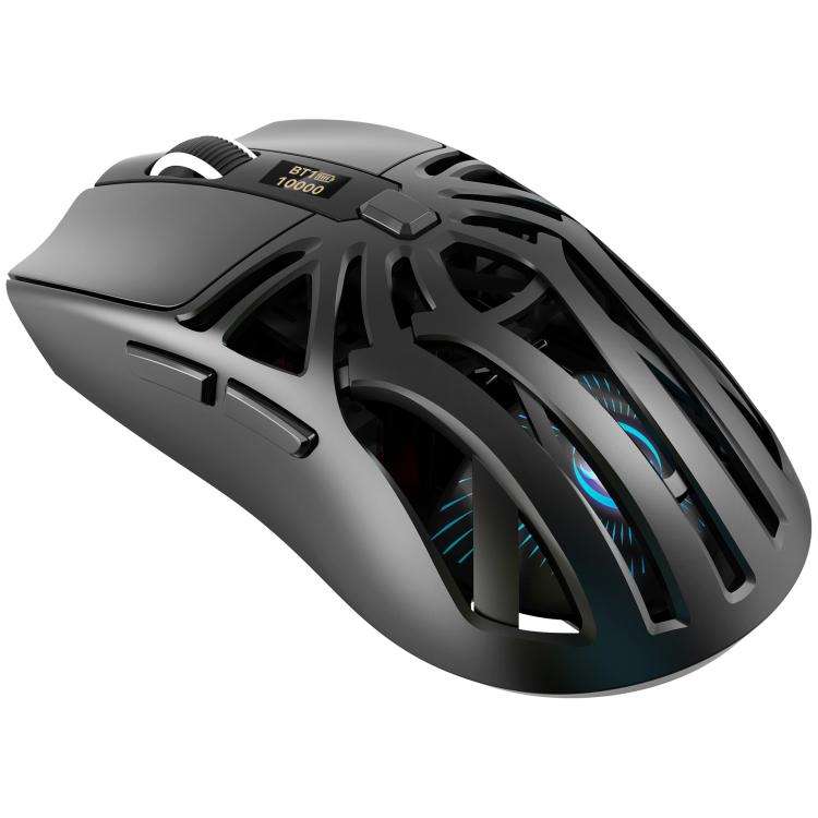HXSJ T400 Tri-mode Rechargeable Wireless Mouse(Black)
